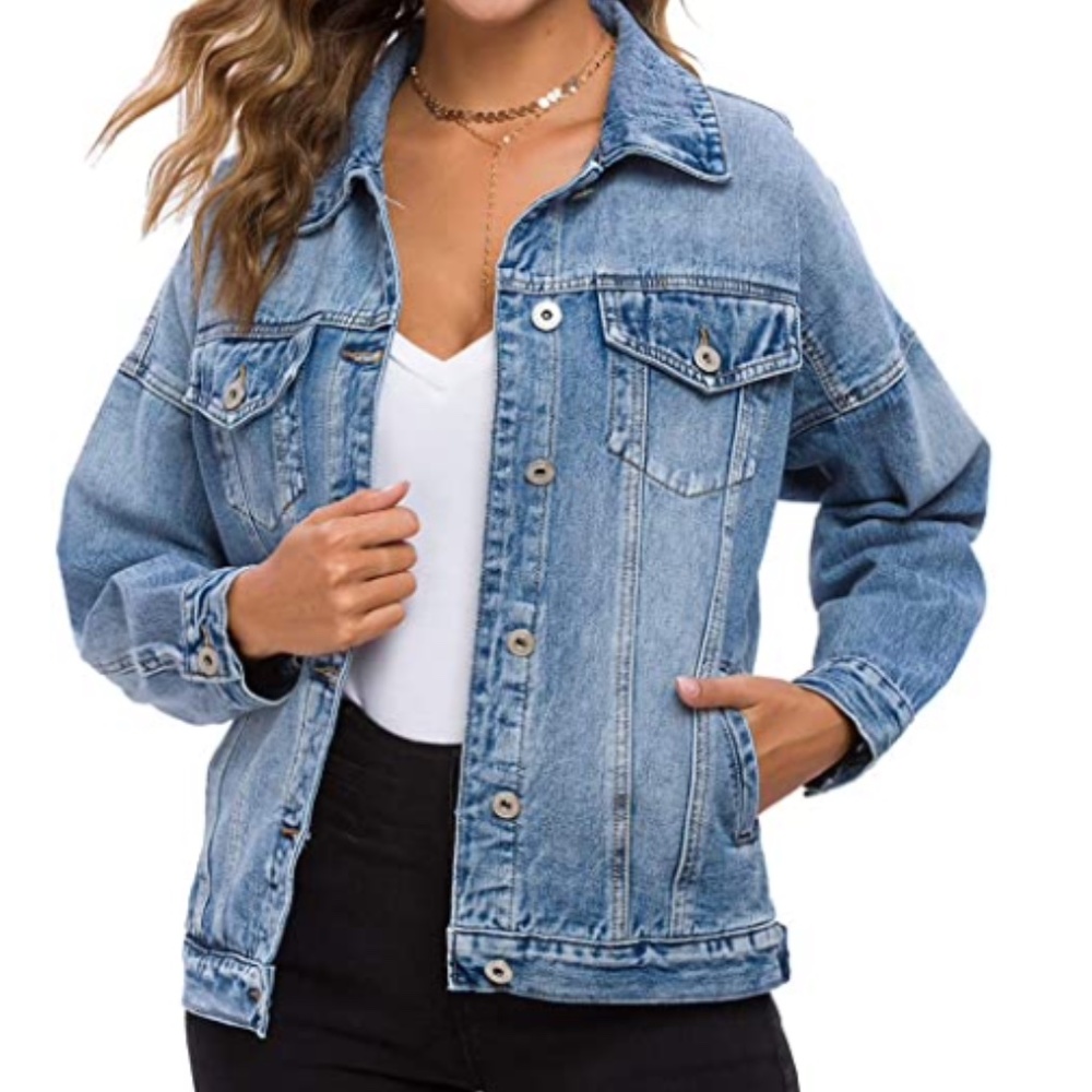 TSher Oversized Jean Jacket